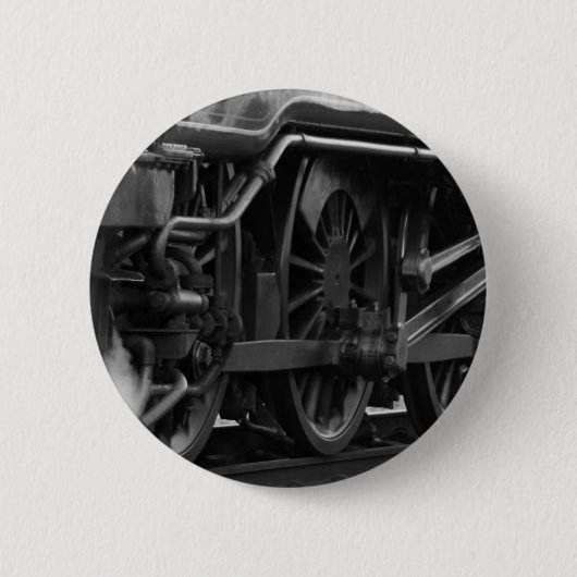 機関車整備士学校 缶バッジ (正面)