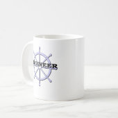 機関車用車輪マグ コーヒーマグカップ (正面左)