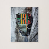 機関車蒸気機関列車パズル ジグソーパズル (縦)