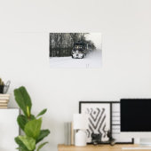 機関車180 ROSY MOUNTAIN LINE Edit I ポスター (ホームオフィス)