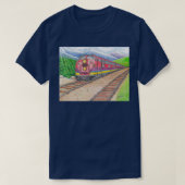 機関車9 Tシャツ (デザイン正面)