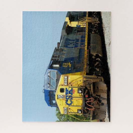 機関車 ジグソーパズル (縦)