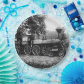 機関車 ペーパープレート (パーティー)