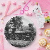 機関車 ペーパープレート (パーティー)