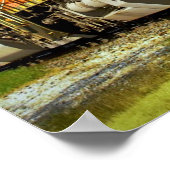 機関車 ポスター (角)