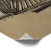 機関車 ポスター (角)