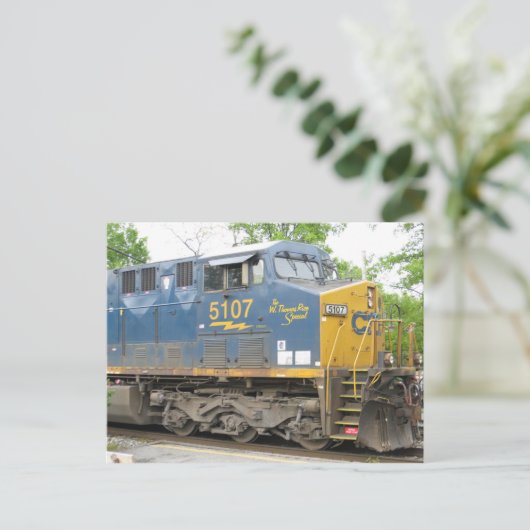 機関車 ポストカード (スタンド正面)