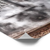 機関車/列車写真ポスター ポスター (角)