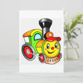 機関車 招待状 (スタンド正面)