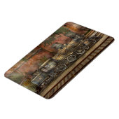 機関車 – 旧家業 マグネット (左側)