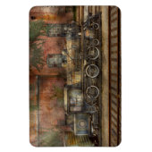 機関車 – 旧家業 マグネット (縦)