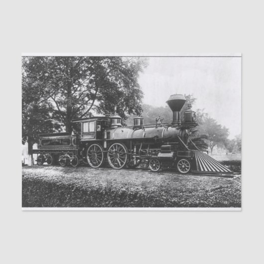 機関車 薄葉紙 (正面)