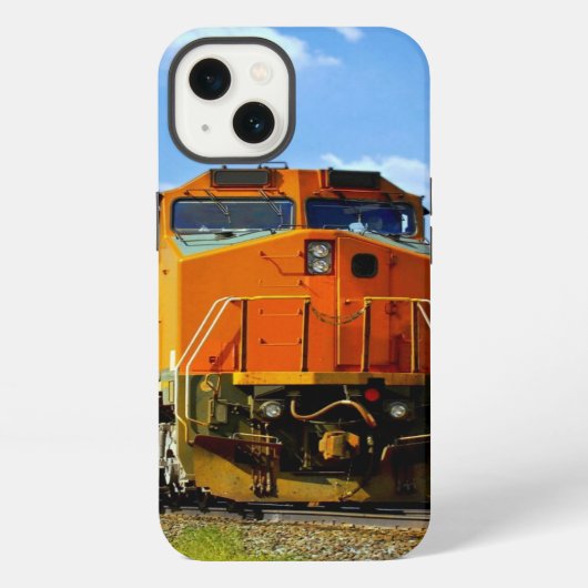 機関車 iPhoneケース (裏面)