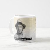 機関銃ケリーの歴史的マグ コーヒーマグカップ (正面左)