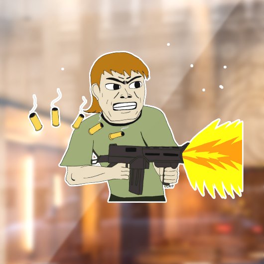 機関銃 ウィンドウサイン (シート2)