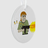 機関銃 オーナメント (正面)