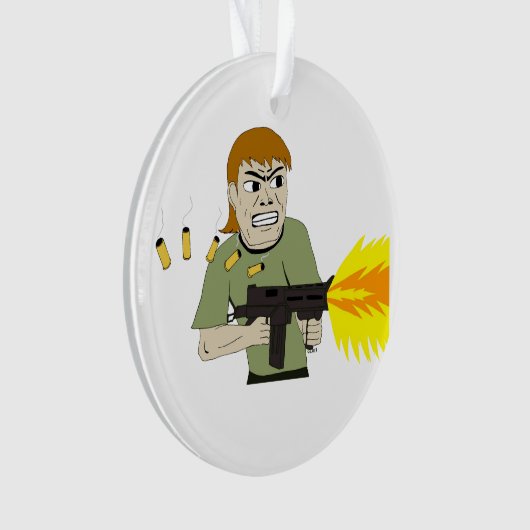 機関銃 オーナメント (正面)