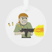 機関銃 オーナメント (裏面)