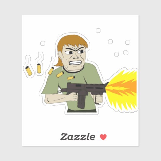 機関銃 シール (シート)