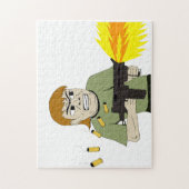 機関銃 ジグソーパズル (縦)