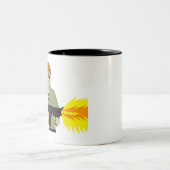 機関銃 ツートーンマグカップ (中央)