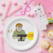 機関銃 ペーパープレート (パーティー)