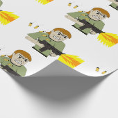 機関銃 ラッピングペーパー (角)