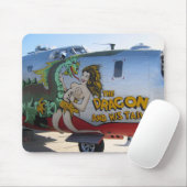 機首の芸術 マウスパッド (マウス)