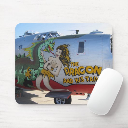 機首の芸術 マウスパッド (マウス)