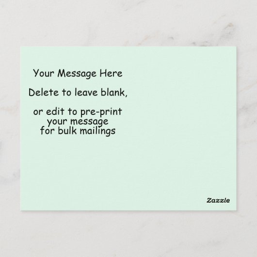 檀家向けはがきをカスタマイズ可能 ポストカード (裏面)