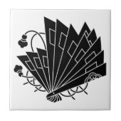 檜扇蝶 タイル (正面)