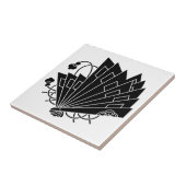 檜扇蝶 タイル (側面)