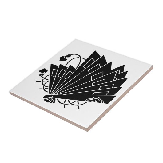 檜扇蝶 タイル (側面)