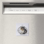 檻の中の猫 マグネット (インサイチュ (食洗機))