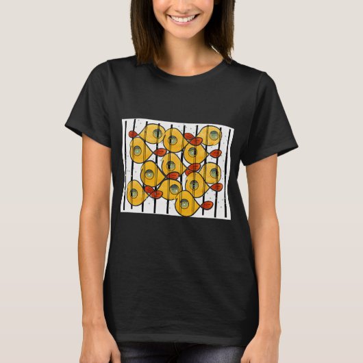 檻の魚 Tシャツ (正面)