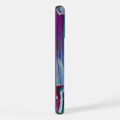 櫛でとかれた花畑アート iPhoneケース (右側面)
