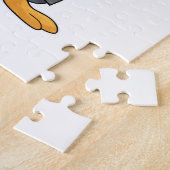 櫛で美容師するペンギン ジグソーパズル (側面)