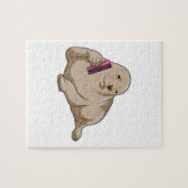 櫛で美容院として封印 ジグソーパズル (横)