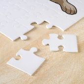 櫛で美容院として封印 ジグソーパズル (側面)