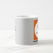 櫛に検出不可能 コーヒーマグカップ (中央)