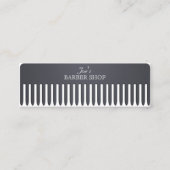 櫛毛サロンおもしろいプロフェッショナルカバー スキニー名刺 (正面)