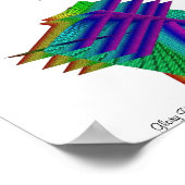 欠乏を求める者に栄光を捧げる ポスター (角)