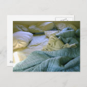 欠員はがき。 ポストカード (正面/裏面)