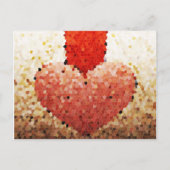 「欠損ハート」 – はがき (正面)