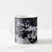 欠損黒絵を描 コーヒーマグカップ (正面左)
