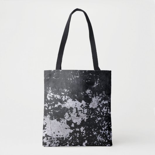 欠損黒絵を描 トートバッグ (正面)