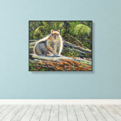 "欠損" キャンバスプリント (インサイチュ (ウッドフロア))