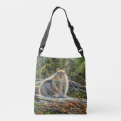 "欠損" クロスボディバッグ (裏面)