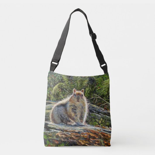 "欠損" クロスボディバッグ (正面)