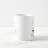 欠陥は新しいブラックマグカップ コーヒーマグカップ (中央)